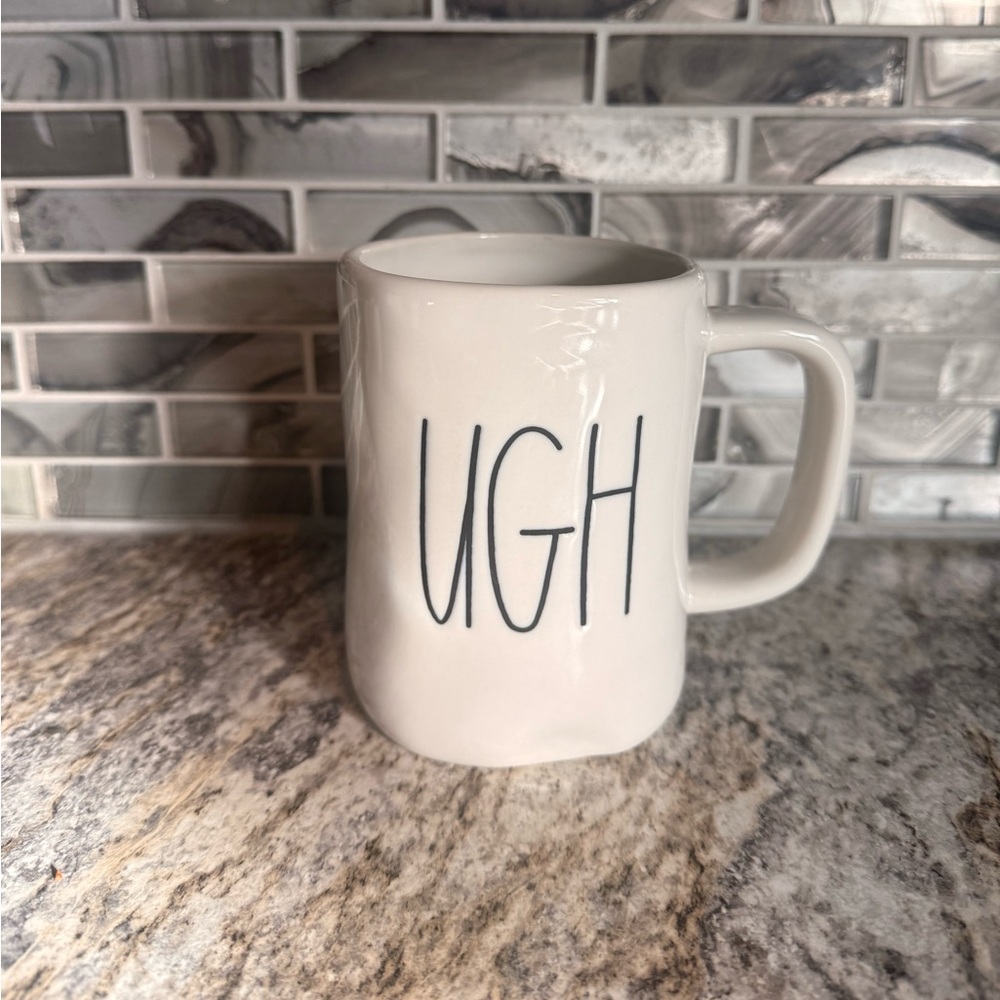 Rae Dunn “UGH” mug